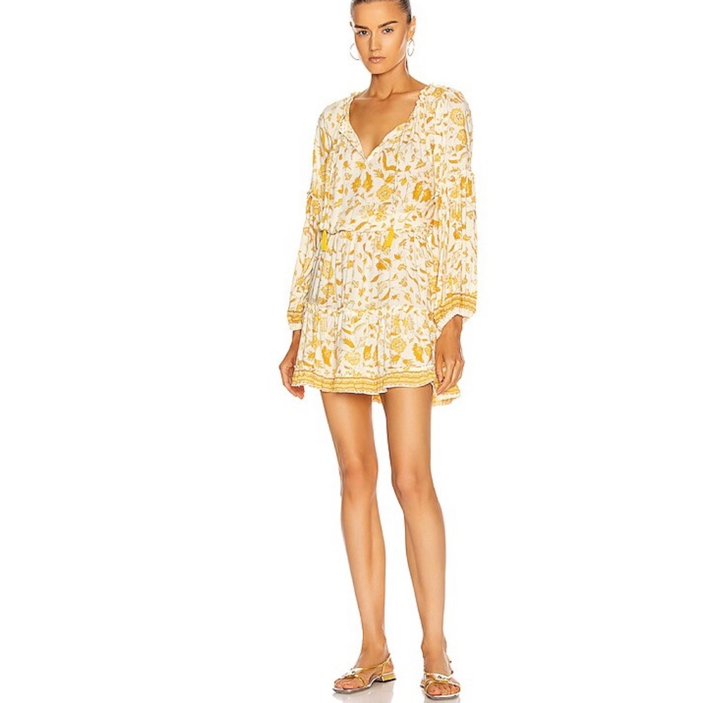 Natalie Martin Maggie Dress in Wildflower Saffron